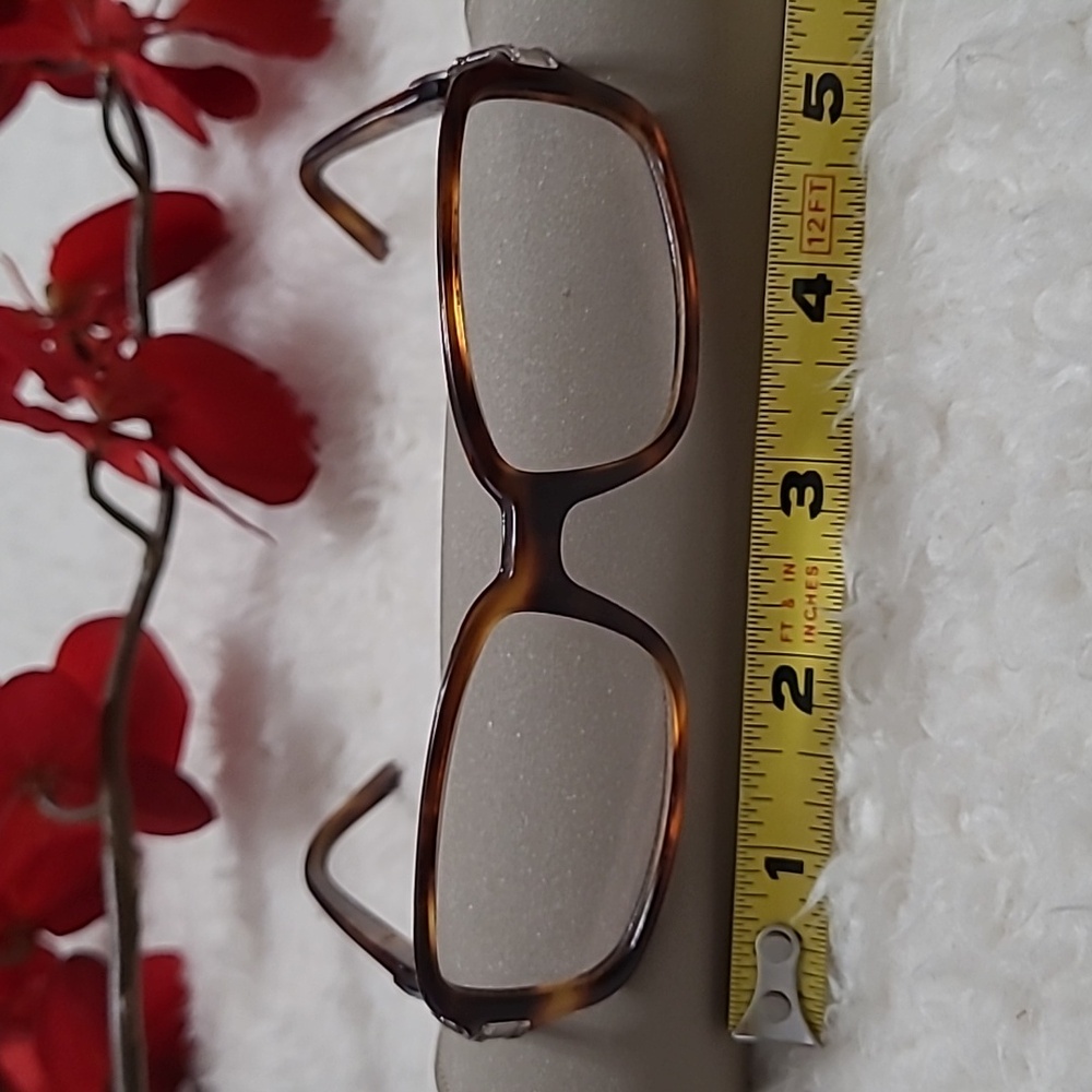 Versace Frames Vintage Eyeglasses Frames Tortoise… - image 7